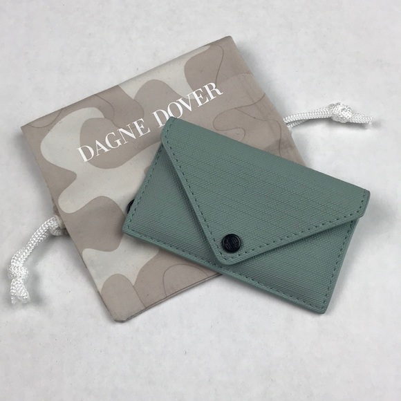Dagne Dover Handbags - Dagne Dover Card Case Sea Mist Wallet